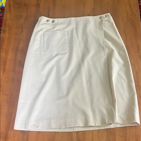 Grace Dresses & Skirts - Grace Elements Cream Wrap Skirt